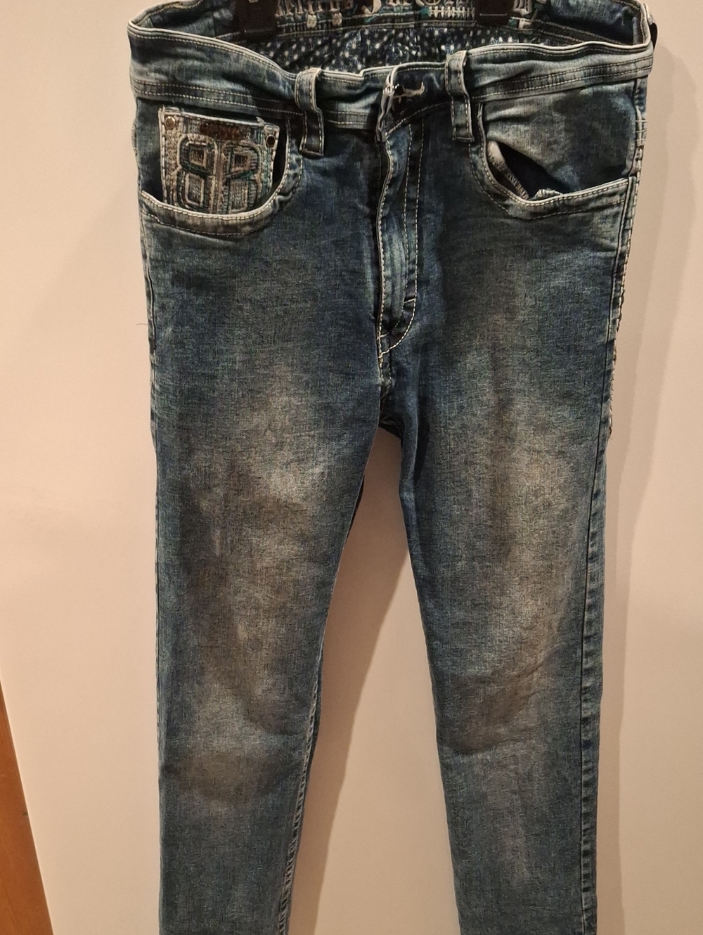 Blue Washed Men’s Jeans